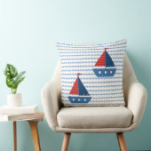 Personnaliser Jeu de coussins - Nom Bateaux à voil (Chaise)