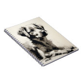 PERSONNALISER : Joli chiot | Journal carnet (Côté Droit)