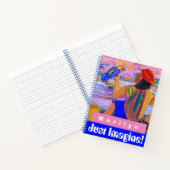 Personnaliser Journal Méditerranée Femme & Oiseau (Intérieur)