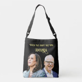 Personnaliser Kamala Harris Tim Walz Sac fourre-to (Dos)