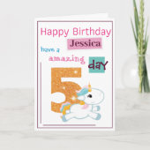 Personnaliser la carte d'anniversaire de filles mi (Devant)