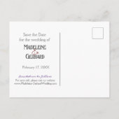 Personnaliser la carte de pré-annonce (Dos)