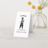 personnaliser la carte de rendez-vous barbier (Devant)