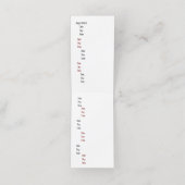 personnaliser la carte de rendez-vous barbier (Intérieur déplié)