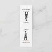 personnaliser la carte de rendez-vous barbier (Extérieur déplié)