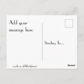 Personnaliser la carte postale Art Déco Empire Sta (Dos)