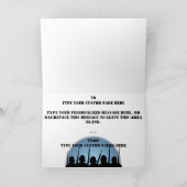 Personnaliser la carte War Memorial de peur d'oubl (Intérieur)