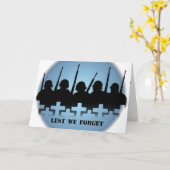 Personnaliser la carte War Memorial de peur d'oubl (Fleur jaune)