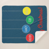 Personnaliser la couverture "Ornements de Noël"/mé (Devant (Horizontal))