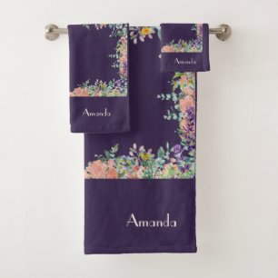 Personnaliser la frontière florale sur Arrière - p