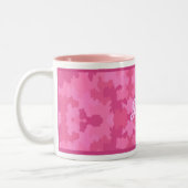 Personnaliser la Mug Camouflage rose vif (Gauche)