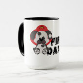 Personnaliser la Mug Ringer de Dawg Fire (Devant gauche)