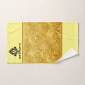 Personnaliser la spiritualité romantique Jésus Gol (Serviette à main)