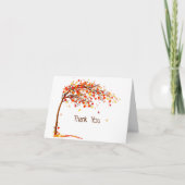 Personnaliser l'aquarelle en chute de Merci Feuill (Devant)