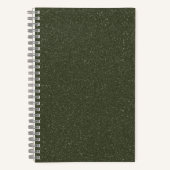 Personnaliser le cahier de croquis vert mousse pai (Recto)