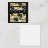 Personnaliser le collage photo et la carte de note (Devant / Derrière)