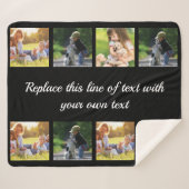 Personnaliser le collage photo et la couverture en (Devant (Horizontal))