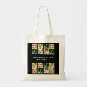 Personnaliser le collage photo et le sac fourre-to