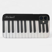Personnaliser le coque iphone de piano (Dos (Horizontal))
