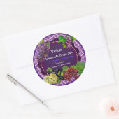 Personnaliser le Étiquette de confiture de raisin (Enveloppe)