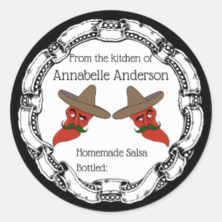 Personnaliser le Étiquette de salsa