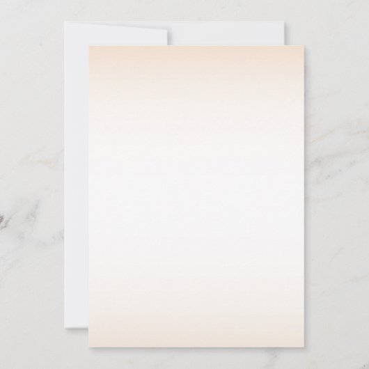 Personnaliser le faire-part de mariage floral (Dos)