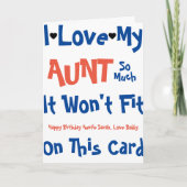 Personnaliser le nom Carte d'anniversaire de l'enf (Devant)