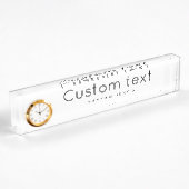 Personnaliser le nom de la plaque de bureau avec u