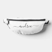 Personnaliser le nom du script noir sur blanc (Poser)