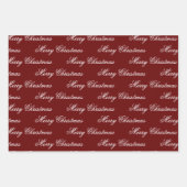 Personnaliser le nom Noël Arbre Papier cloches (Devant 3)