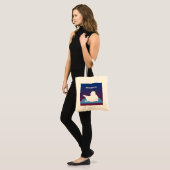 Personnaliser le Sac fourre-tout de chat de yoga (Devant (modèle))