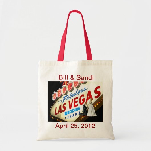 Personnaliser le sac Mariage Las Vegas (Devant)