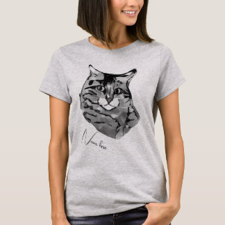 Personnaliser le T-shirt Cat Art