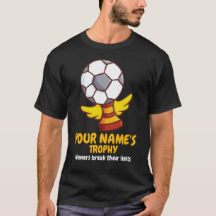Personnaliser le T-shirt du trophée de football