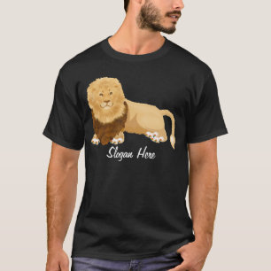Personnaliser le T-shirt Lion Fierté