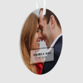 Personnaliser l'enregistrement de la date Fiançail (devant)