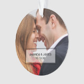 Personnaliser l'enregistrement de la date Fiançail (devant)