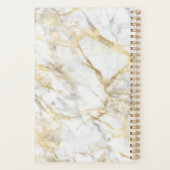 Personnaliser l'entreprise Marbre gris blanc or (Dos)