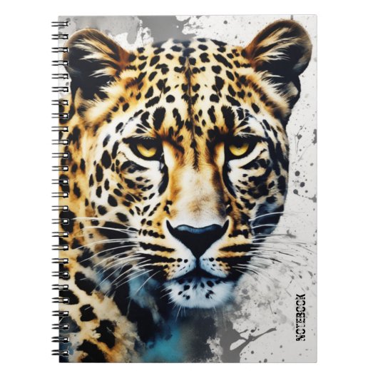 PERSONNALISER : Leopard | Journal carnet (Devant)