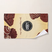 Personnaliser les affaires modernes de chocolat (Serviette à main)
