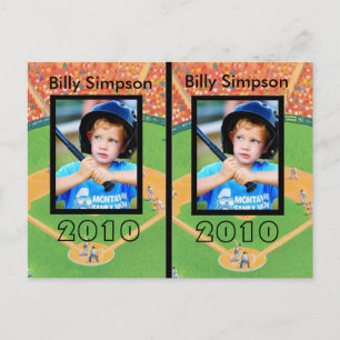 Personnaliser les cartes de basball