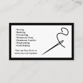 Personnaliser les Cartes de visite de votre entrep (Dos)