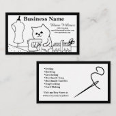 Personnaliser les Cartes de visite de votre entrep (Devant / Derrière)