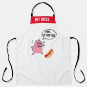 Personnaliser Les Tabliers BBQ, Frank, C'Est Toi ? (Recto)