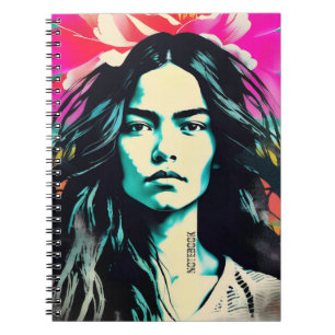 PERSONNALISER : Linoprint Portrait Carnet