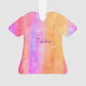 Personnaliser l'ornement de Cravate Die-Shirt (dos)