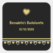 PERSONNALISER : Love Cat Sticker par le poète Adie (Devant)