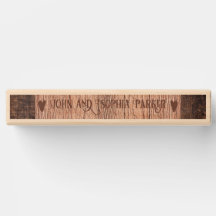 Personnaliser Mariage Nom du couple Aimer Texture 