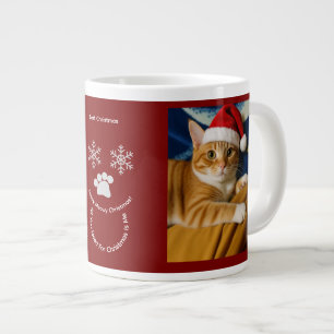 Personnaliser, Meilleur Noël, Photo de Chat Mug Sp