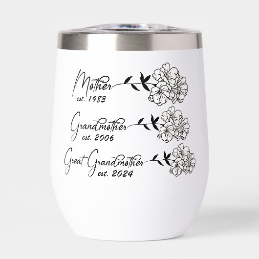 Personnaliser mère, grand-mère, grand-mère (Avant)